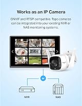 Tapo TP-Link 2K 4MP Outdoor Security Camera IP66 Weatherproof Night Vision view 6