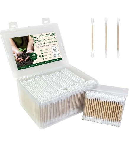 PlastCare USA Cotton Tip Applicators - 1000 Count (10 X 100) Medical Swabs, Wood Handle