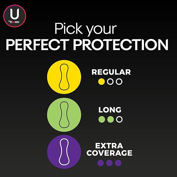 U BY KOTEX LIGHTDAYS PANTY LINERS, REGULAR, (THOMASWI), MULTICOLOR, UNSCENTED, 64 COUNT