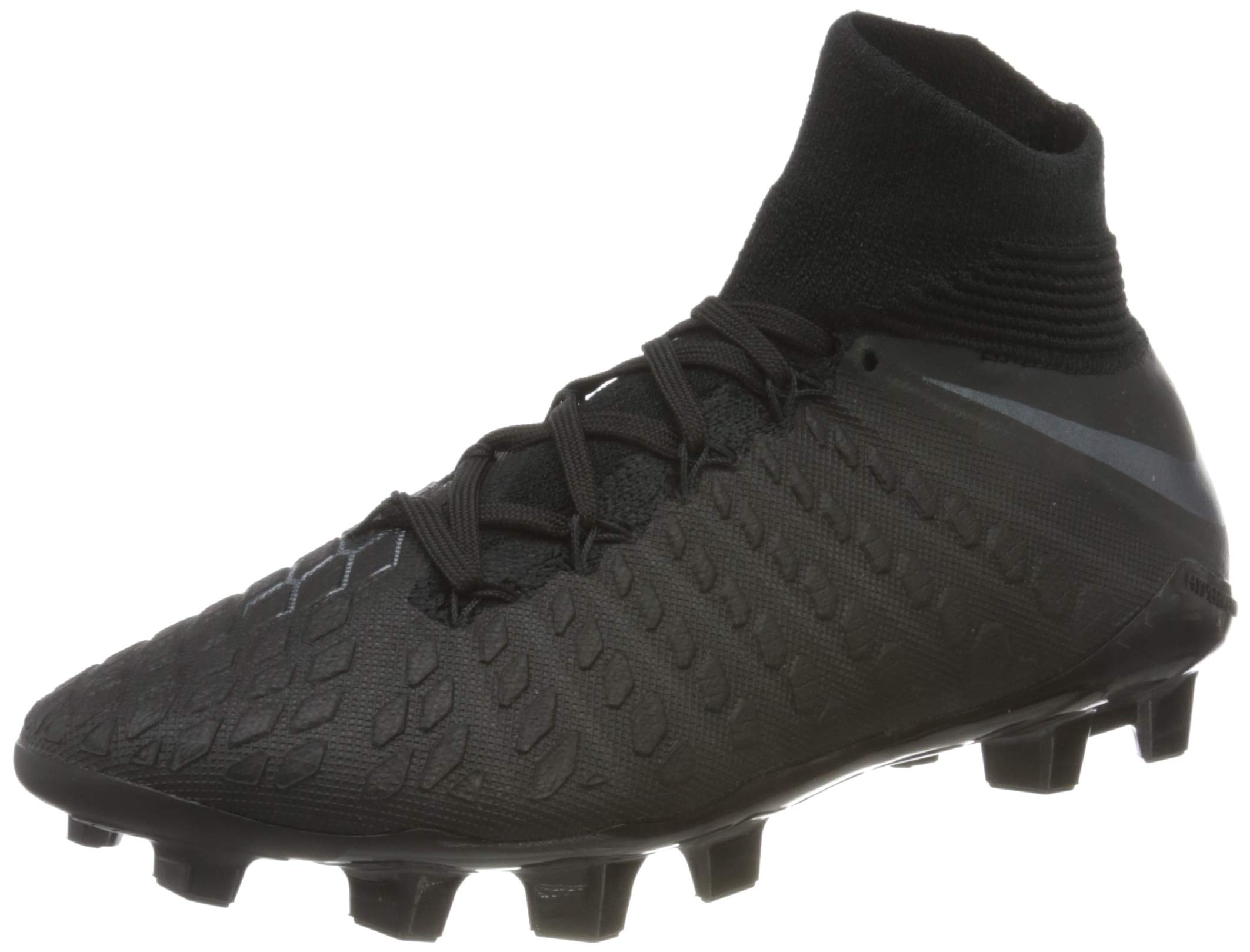 Nike Jr Hypervenom 3 Elite Df Fg, Unisex Kid's Fitness Shoes, Black (Black/Black 001), 3.5 UK (36 EU)