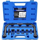 DASBET Valve Spring Compressor C Clamp Service Kit | Valve Spring Removal Tool with C Clamp for ATV, Car, Motorcycle, Small Engine Vehicle Equipment (Blue)