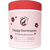 Mr Ros PCOS Multivitamin for Women – Happy Hormones Formula – Myo & D-Chiro Inositol 40:1, Omega-3, Vitamin D3, Zinc & Magnesium – 120 Vegan Capsules