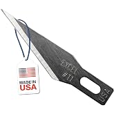 Excel Blades #11 15-Pack Craft Knife Replacement Blades With Dispenser | Fine-Point Double-Honed Edge, 1.58-Inch Length, Heavy-Duty, Scores &amp; Trims Wood, Vinyl, Paper &amp; Foam Board
