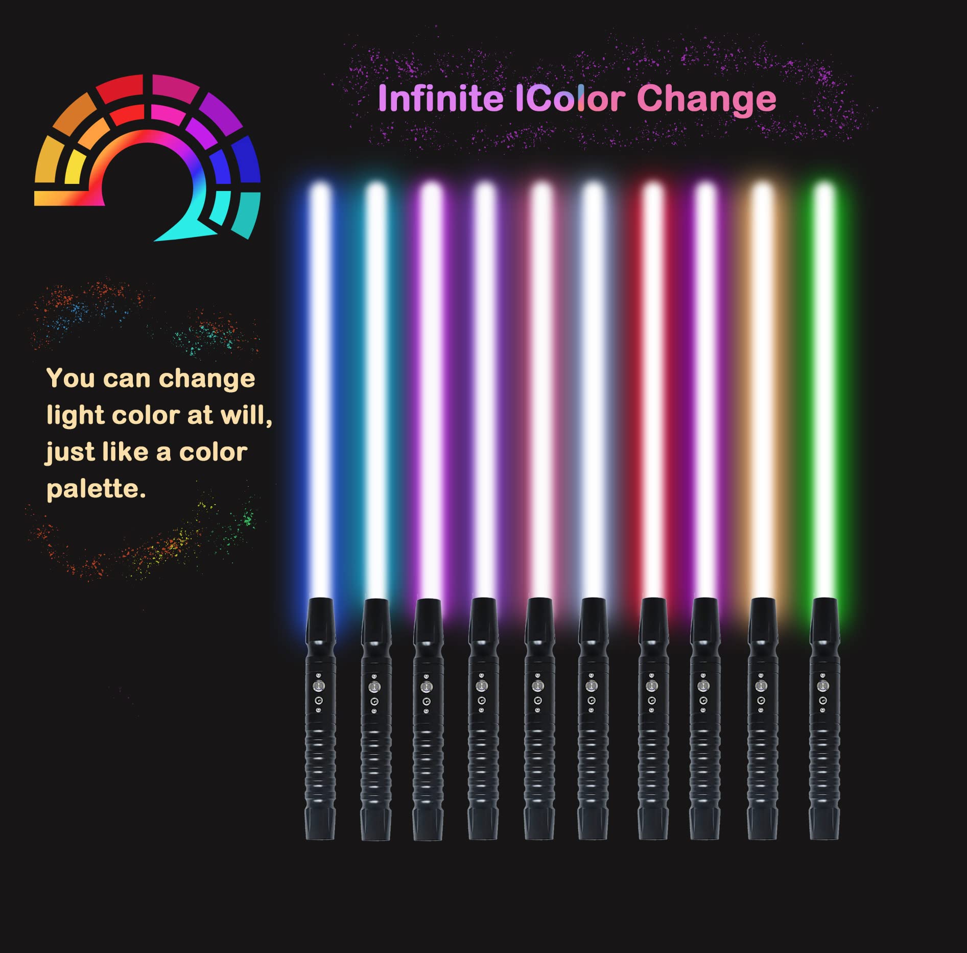 Kbase Fx Mua KBASE RGB Light Saber with Infinite Color Changes 7 Sound Fonts ...