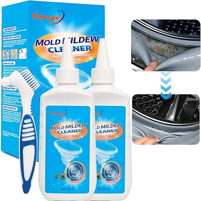 Deuvuo Mould Remover Gel 280g, 2 Pack with Brush for Home Cleaning
