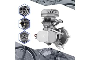 SAMGER S Samger 100cc 2-Stroke Engine Only For Motorized Mountain Bicycle 26" 28 Road Bike Silver