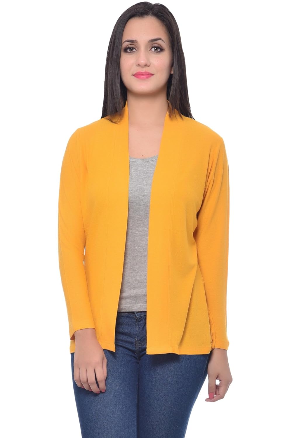 frenchtrendz women viscose crepe shrug