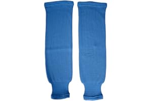 TronX SK80 Knit Ice Hockey Socks (Sky Blue 24 Inch)