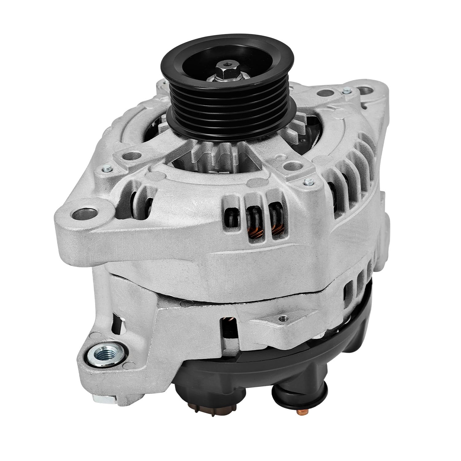 Photo 1 of Alternator 12V 150A Replacement for Hyundai Sonata/Santa Fe/Santa Fe Sport 2.0L 2.4L 2015-2019 Replacement for KIA Sorento Optima 2.0L 2.4L 2015-2018, 37300-2G061 104211-8790