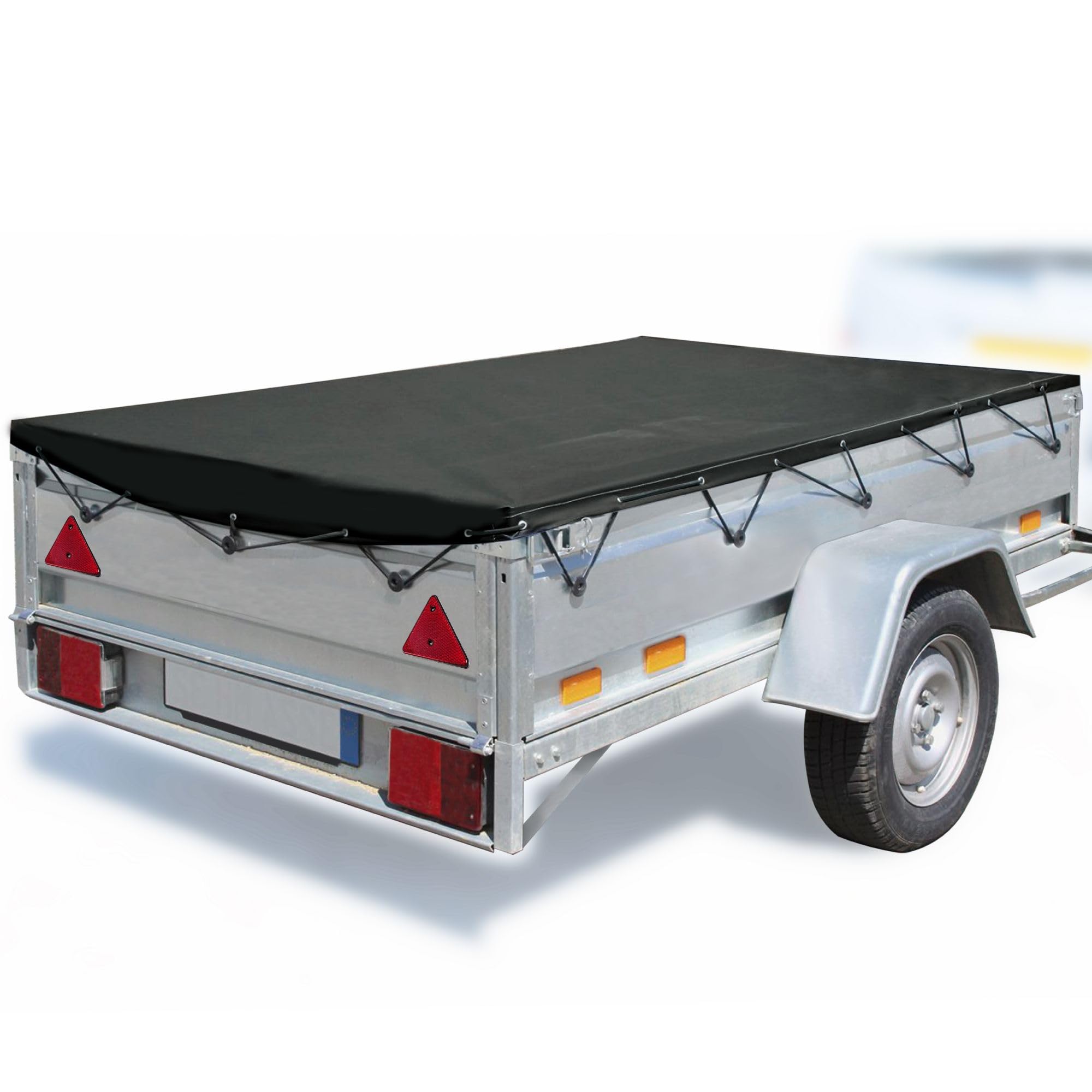 Werkapro 11341 160 x 120 x 7 cm 200 g/m² Polyethylene Tarpaulin - Black