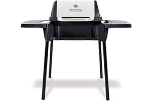 Broil King 950654 Porta-Chef 120 Portable Propane Gas Grill, 1-Burner, Stainless Steel & Black
