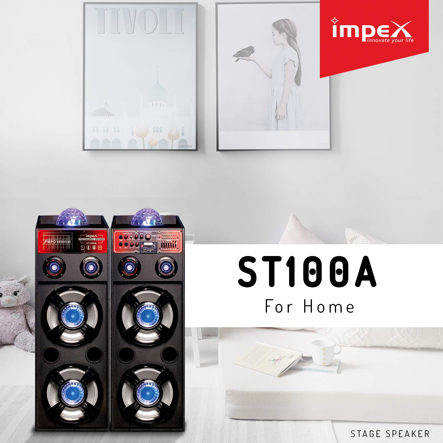 impex dj speakers