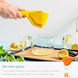 Dreamfarm Fluicer-Lemon 10" Fold-Flat Hand Juicer DFFU3451 Fluicer view 6