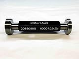 New M35 X 1.5 6H Metric Thread Plug GAGE 35.0 1.50