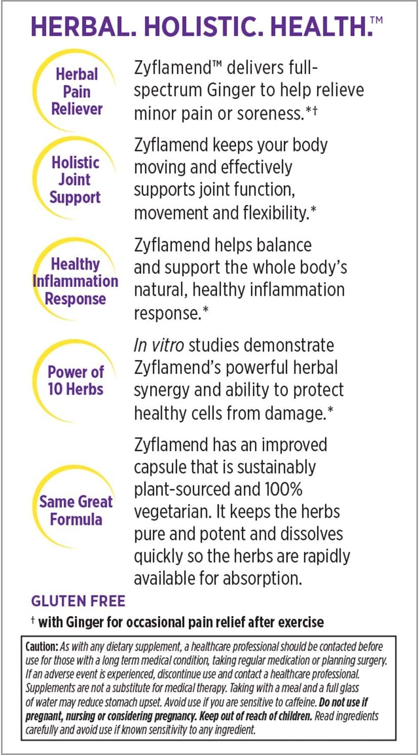 New Chapter Multi-Herbal + Joint Supplement, Zyflamend Whole Body for Healthy Inflammation Response: Health & Personal Care