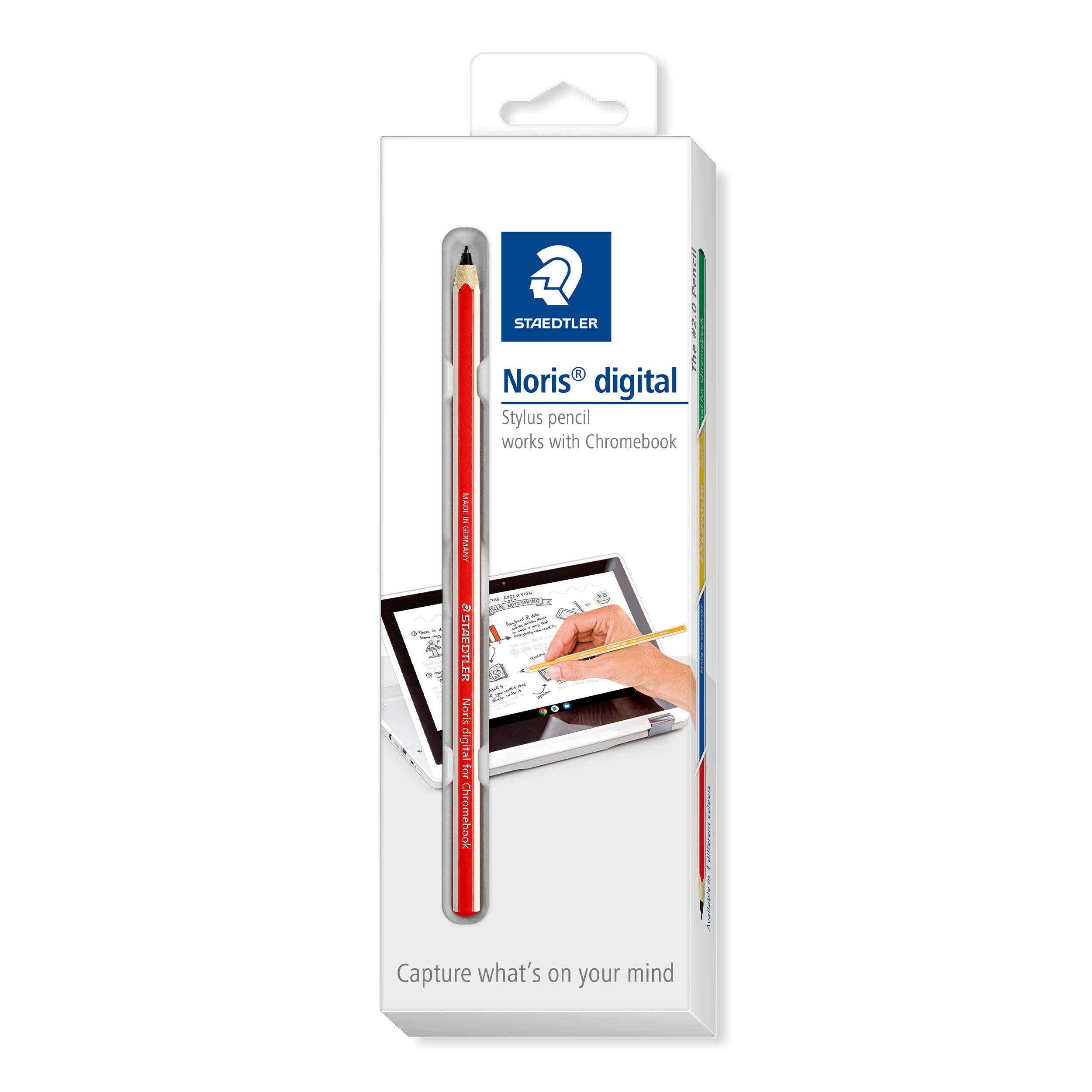 Staedtler Noris Digital 18022G-1 Pen for Chromebook EMR 0.7 mm Tip Yellow Red