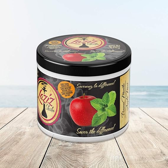 Laziz Shisha Herbal Molasses 250g (Apple mint) Amazon.ca Health