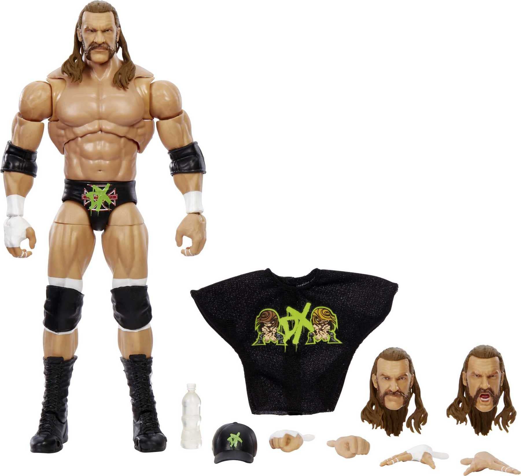 Figura de acción Mattel WWE Triple H Ultimate Edition Fan TakeOver