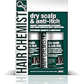 Hair Chemist Nourishing Dry Scalp & Anti-Itch Peppermint Shampoo 33.8 oz. & Conditioner 33.8 oz. 2-PC Gift Box Set - Hydrating Peppermint Shampoo & Conditioner Set, Soothes Irritated, Dry Scalp