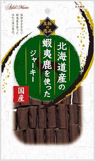 Amazon アドメイト 犬用おやつ 至極の逸品 北海道産の蝦夷鹿を使ったジャーキー 鹿肉 75g アドメイト Add Mate ジャーキー 通販 Amazon アドメイト 犬用おやつ 至極の逸品 北海道産の蝦夷鹿を使ったジャーキー 鹿肉 75g アドメイト Add Mate ジャーキー 通販