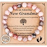 Kivosliviz New Grandma Gifts First Time 2024 2025 Grandmothers Bracelet Ornament Grandma to Be Jewelry