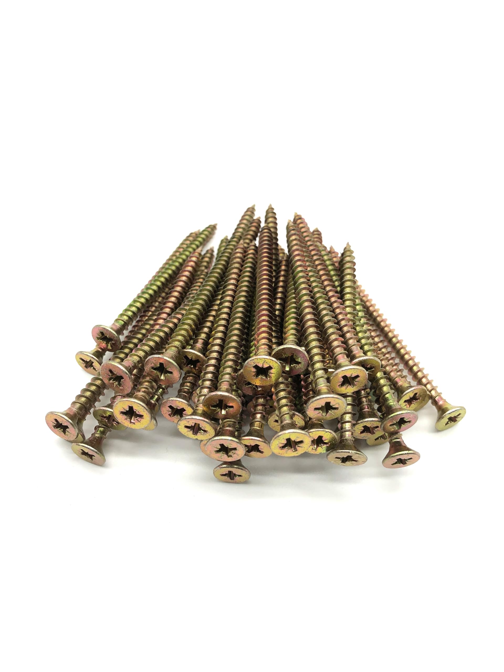 200 Pcs Box of Wood Screws 5mm x 70mm Double Countersunk Premium Easy Drive Woodscrews