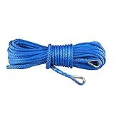 Ucreative 1/4 Inch x 50 Feet Synthetic Winch Rope