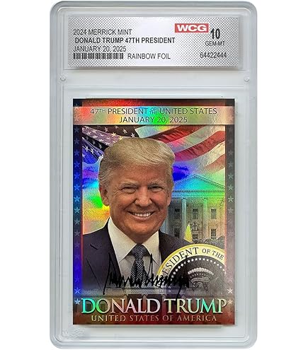 トランプ EPSON ORIGINAL CARDS Amazon.com: Donald Trump 45th U.S. President Official 1st