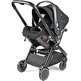 PEG City Loop Frame with Primo Viaggio Urban Mobility Car Seat Combo | Compact Travel System, Air Travel Friendly, Includes City Loop Frame &amp; Primo Viaggio Urban Mobility Baseless Infant Car Seat