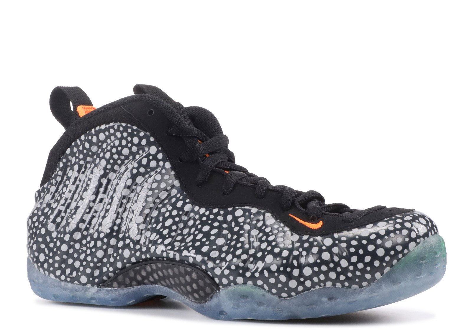 black suede foamposites