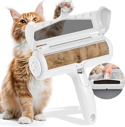 ACE2ACE Pet Hair Remover Roller Reusable Lint Brush with Window