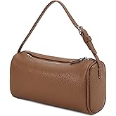 jaceeshlyn Crossbody Bag for Women Trendy PU Leather Small Barrel Purse Designer Hobo Bags Shoulder Handbags