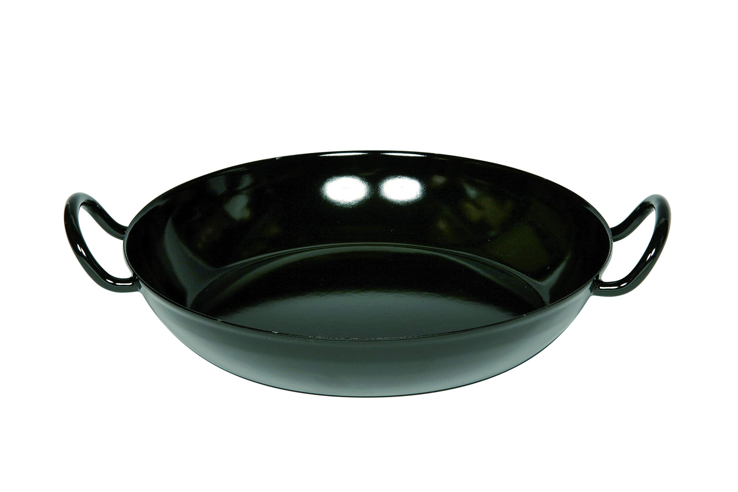 Riess Classic-Black Gourmet Pan, Diameter-30 Cm Black
