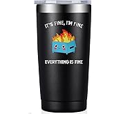 Fufandi Gifts for Men Women - White Elephant Gifts for Adults - Appreciation, Christmas Gift for Coworker Boss Teacher - 20oz Tumbler