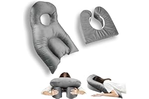 Noliven Face Down Pillow, Face Pillow After Surgery, Home Massage Pillow Face Down for Bed, Massage Pillow Face Down After Ey