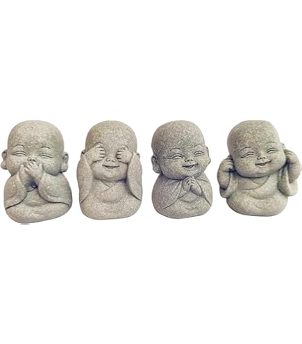 Statue De Pierre Souriante De Jizo Bosatsu Photo stock - Image du