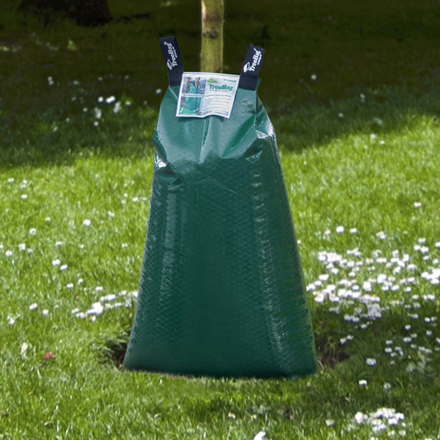 treebag Tree Watering Bag 1 x 75 L in Green I Large Watering Bag for Trees Made of PE I Watering Bag for Continuous & Targeted Watering of Trees I UV-Stable Tree Bag