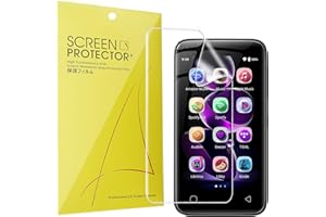 Lamshaw Compatible for Globluum Mp3 Player Screen Protector, [6 Pack] Full Coverage TPU Clear Film Compatible with Globluum S