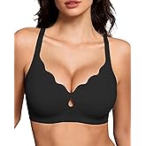 Gailife Bras for Women No Underwire Jelly Bras Wave Wireless Bras Seamless Full Coverage Bralettes Everyday Bras
