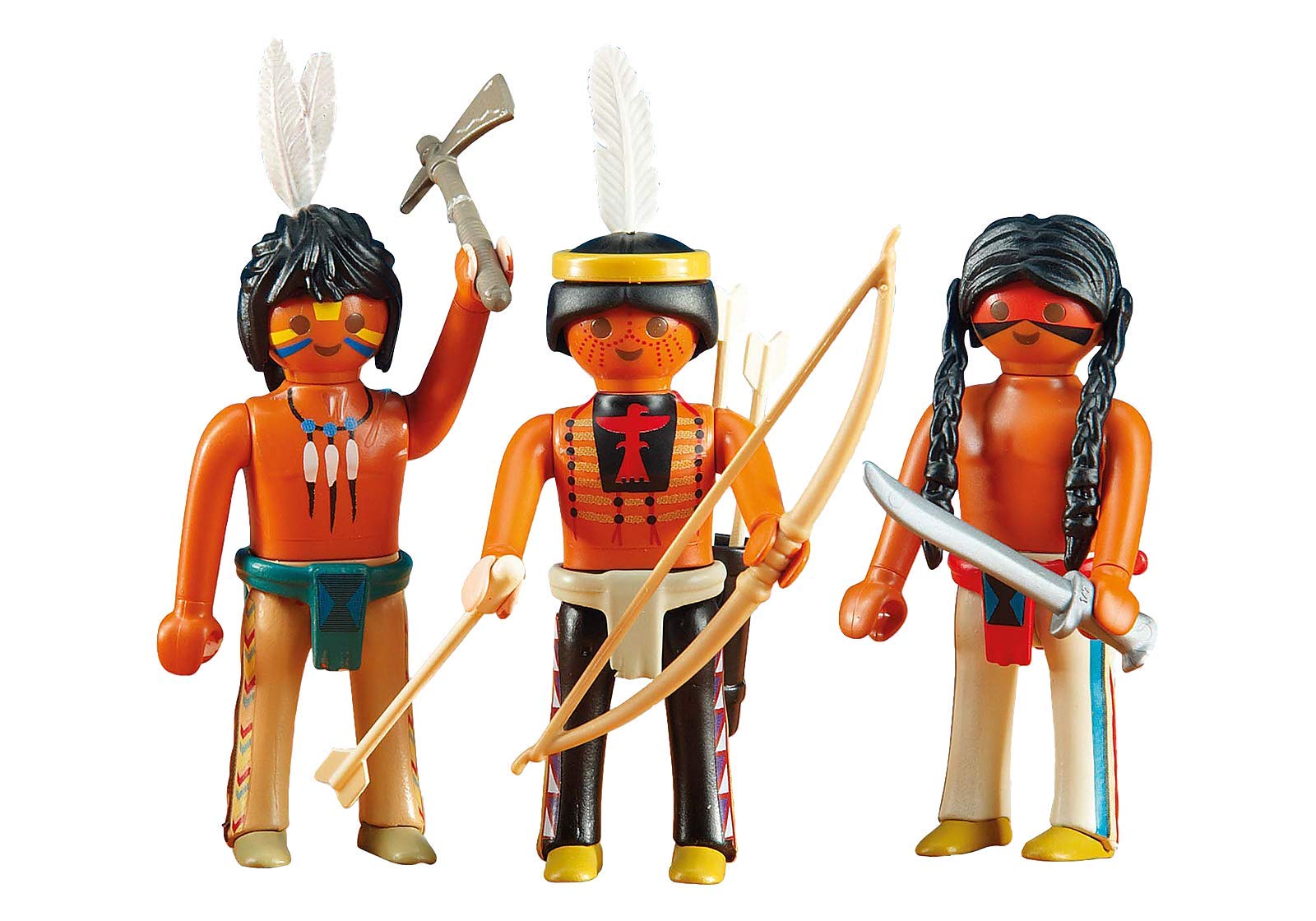 Playmobil 3 Native American Warriors 6272
