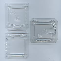 10x Computer CPU Packaging Clamshell Container for