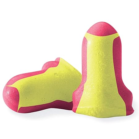 Howard Leight Laser Lite einzeln verpackte Ohrstöpsel aus weichem Schaumstoff, 35 dB (50 Paare)