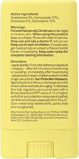 SUN BUM Kids SPF 50 Clear Sunscreen Face Stick Wet Dry Reef Safe 0.53 oz view 8