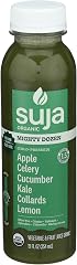 Suja Organic Mighty Dozen, Celery, Cucumber, Kale, Collard Greens, Apple, 12 Fl Oz Bottle