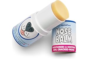 Squishface Nose Balm - Soothe & Protect Dry, Cracked Dog Snouts - Plant-Based, Lick-Safe Formulation to Aid in Relief of Hype