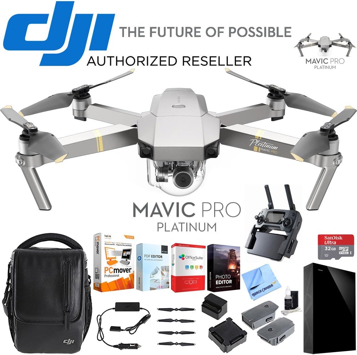 dji mavic pro platinum bundle