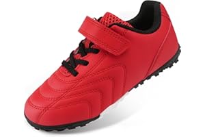 Stelle Boys Girls Indoor Soccer Shoes Kids Turf Shoes Baseball/Softball Futsal Athletic Cleats for Toddler/Little/Big Kid