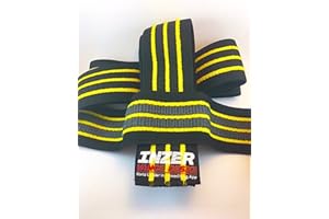 Inzer Advance Designs Gripper Knee Wraps (Yellow, 2.0 Meters)