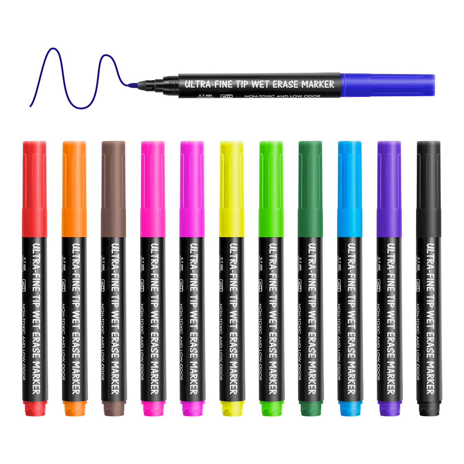 Mua maxtek Wet Erase Markers Ultra Fine Tip, Assorted Colors, Low Odor