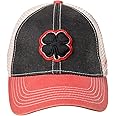 Black Clover Unisex Two Tone Vintage Mesh Sides Adjustable Snapback Golf Trucker Hat